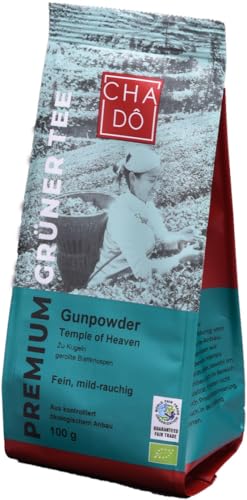 Premium Gunpowder WFTO 6 x 100 gr von Cha Dô
