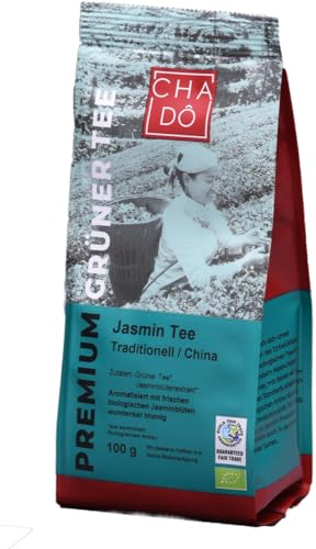 Premium Jasmin Tee WFTO 2 x 100 gr von Cha Dô