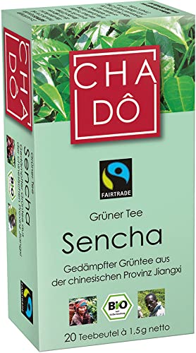 Cha Dô Bio Fairtrade Sencha Teebeutel 20x (1 x 30 gr) von Cha Dô