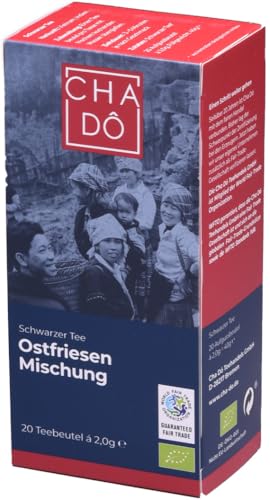 Ostfriesen Teebeutel WFTO 2 x 40 gr von Cha Dô