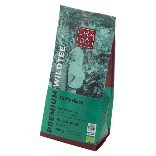 Cha Do Bio Wildtee Curly Black Schwarzer Tee Seylom aus Laos organic von Cha Do