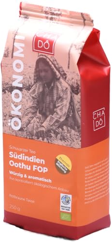 'öko' Oothu FOP Schwarztee (ehem. Englische Mischung) WFTO 6 x 250 gr von Cha Dô