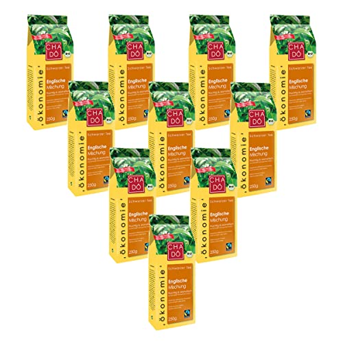 Cha Do - Fairtrade Englische Mischung - 0,25 kg - 10er Pack Cha Do - Fairtrade Englische Mischung - 0,25 kg - 10er Pack von Cha Do