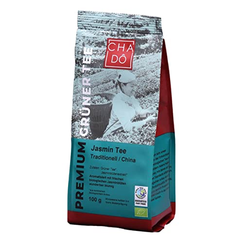 Cha Do - Premium Fairtrade Jasmin Tee Traditionell - 100 g - 5er Pack von Cha Do
