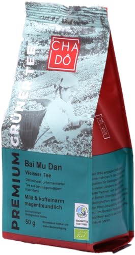 Premium Bai Mu Dan WFTO 1 x 50 gr von Cha Dô