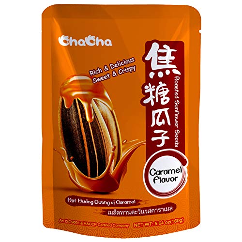 ChaCha Geröstete Sonnenblumenkerne Karam, 1er pack von 160 gramm. / Ein leckerer gesunder Snack aus China. / Premium Qualität. ChaCha Geröstete Sonnenblumenkerne Karam, 1er pack von 160 gramm. / Ein leckerer gesunder Snack aus China. / Premium Qualität. von ChaCha