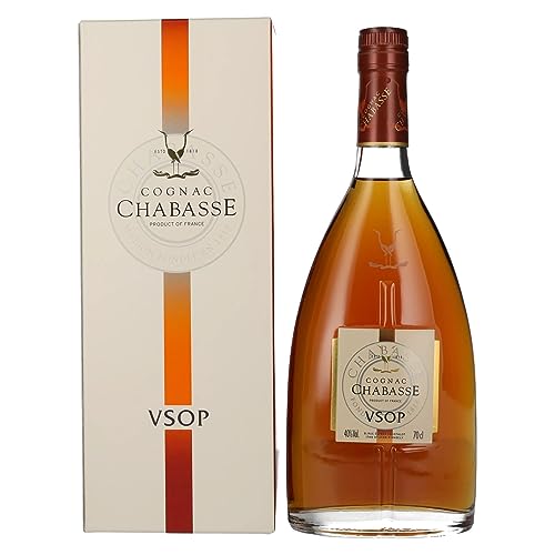 Cognac Chabasse VSOP 4-5 Jahre in Geschenkverpackung - 0,70 Liter, 1er Pack (1 x 700 ml) von Chabasse Cognac