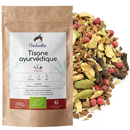 BIO Chai Masala Ayurvedischer Kräutertee 200g von Chabiothé