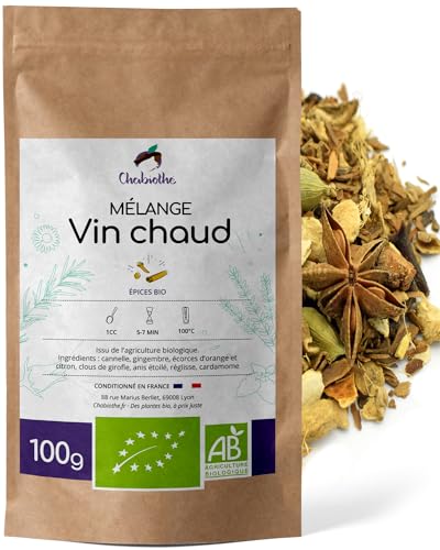 BIO Glühwein Gemischte Gewürze Wein 100g von Chabiothé