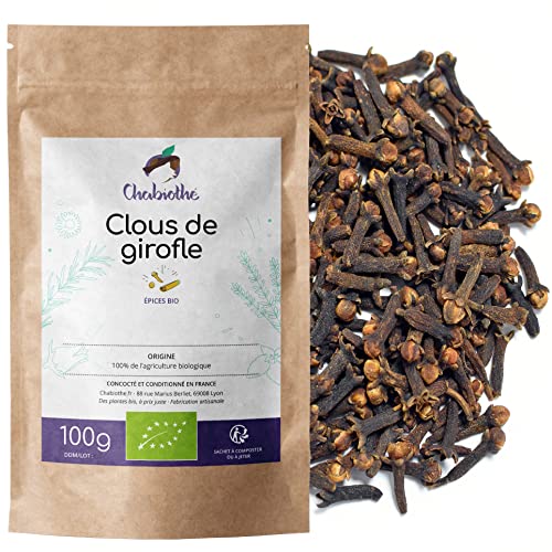 BIO Nelken ganz - Gewürznelken 100g von Chabiothé