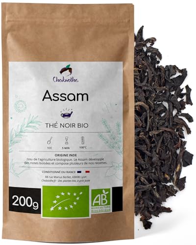 BIO Schwarztee Assam 200g von Chabiothé