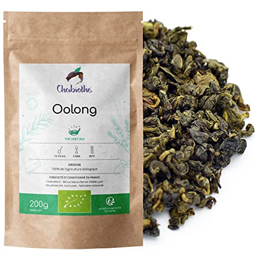 Bio Oolong Tee 200g - recyclefähige Verpackung von Chabiothé