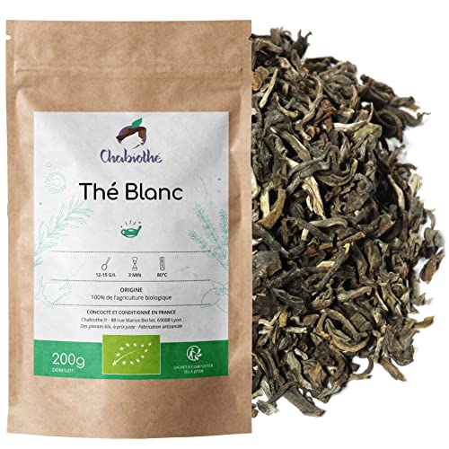 Bio Weisser Tee 200g - Natürlicher Weisstee von Chabiothé