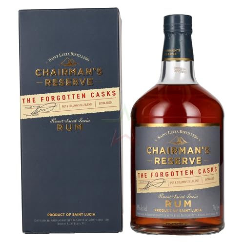 Chairman's Reserve THE FORGOTTEN CASKS Finest St. Lucia Rum 40,00% 0,70 lt. von Chairman's Reserve