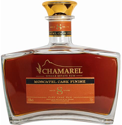 Chamarel XO Moscatel Cask Finish Rum 0,7 Liter 42% Vol Chamarel XO Moscatel Cask Finish Rum 0,7 Liter 42% Vol von Chamarel