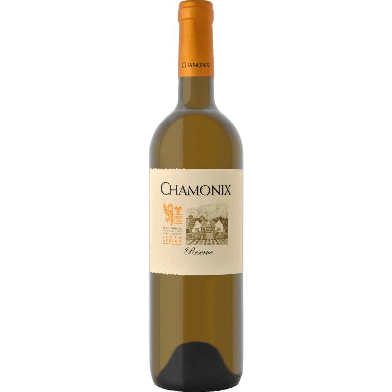 Chamonix Reserve White, WO Franschoek, Western Cape, 2021, Weißwein von Chamonix, Uitkyk St 40, 7690 Franschhoek, Südafrika / CAPREO GmbH- Gildeweg 10- 46562 Voerde- Deutschland