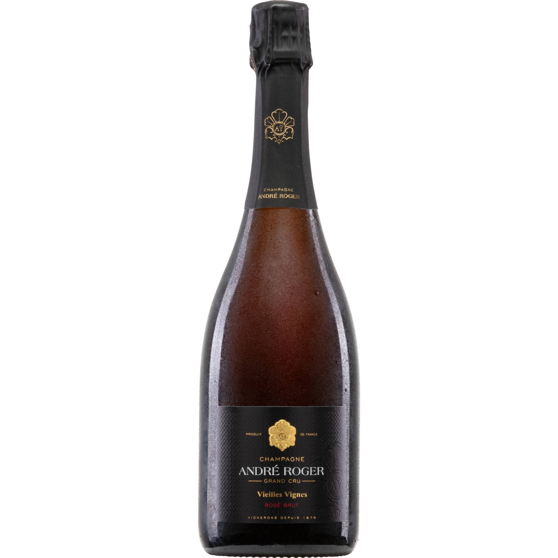 Champagne André Roger Vieilles Vignes Rosé, Brut, Champagne Grand Cru AC, Champagne, Schaumwein Champagne André Roger Vieilles Vignes Rosé, Brut, Champagne Grand Cru AC, Champagne, Schaumwein von Champagne André Roger, 1 rue Saint Vincent, 51160 AY Champagne - France, Frankreich