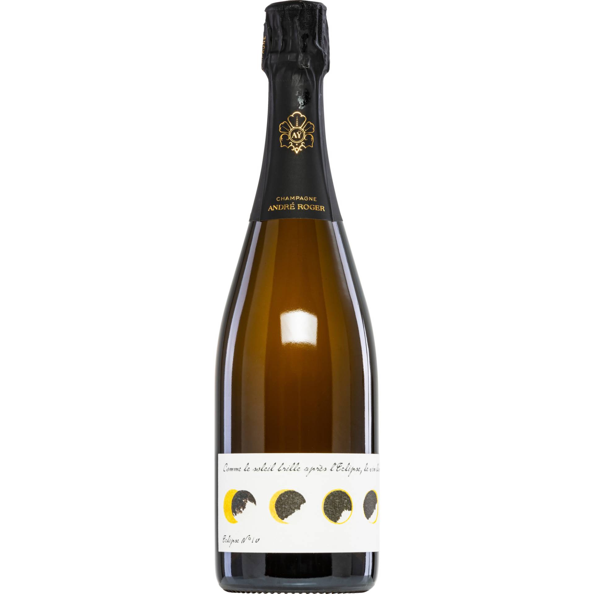 Champagne André Roger ECLIPSE N° 10 Brut, Brut, Champagne AC, Champagne, Schaumwein Champagne André Roger ECLIPSE N° 10 Brut, Brut, Champagne AC, Champagne, Schaumwein von Champagne André Roger - 1 rue Saint Vincent, 51160 AY Champagne - France, Frankreich
