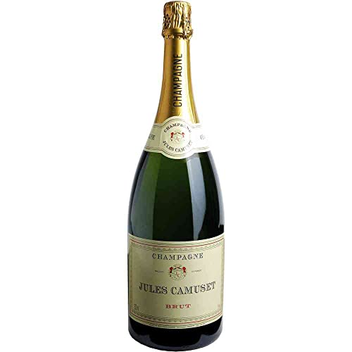 Champagne Jules Camuset Magnum Brut, Magnum-Flasche 2/1 Weißwein vegan trocken Champagne Boizel Frankreich 1500ml-Fl von Champagne Boizel