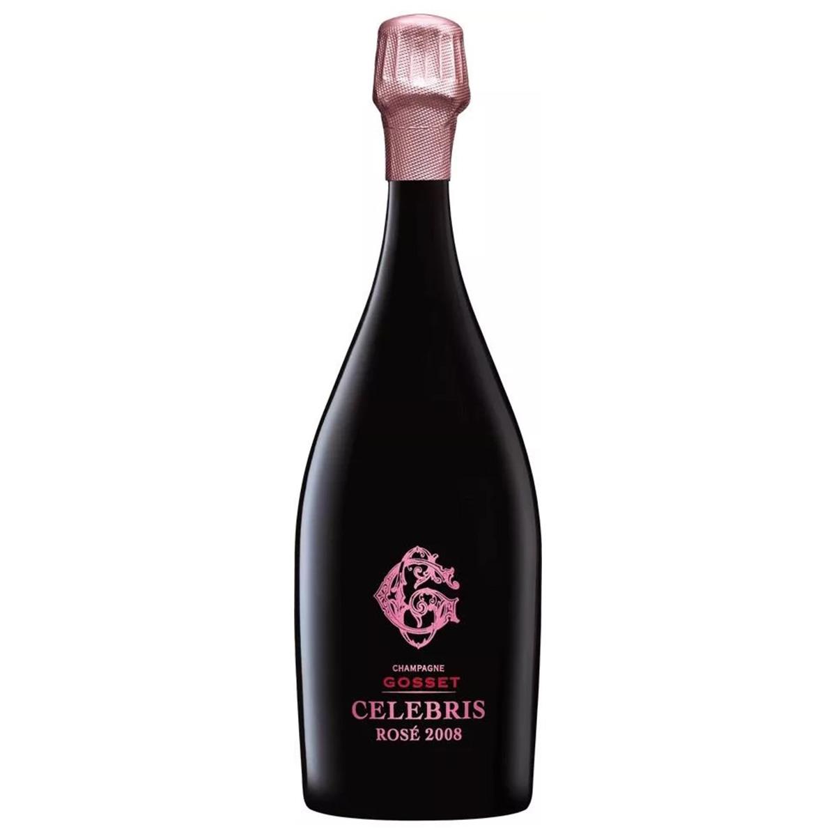 Extra Brut Celebris Rosé Champagne 2008 von Champagne Gosset