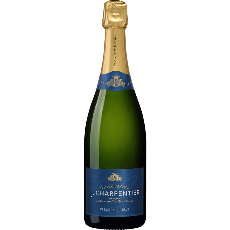 J. Charpentier Premier Cru, Brut, Champagne AC, Champagne, Schaumwein von Champagne J. Charpentier,  FR 51700 Villers sous Châtillon
