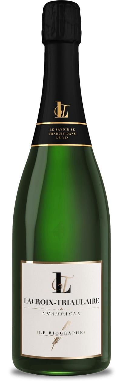 Champagner Le Biographe Lacroix-Triaulaire 0,75 Liter von Champagne Lacroix-Triaulaire