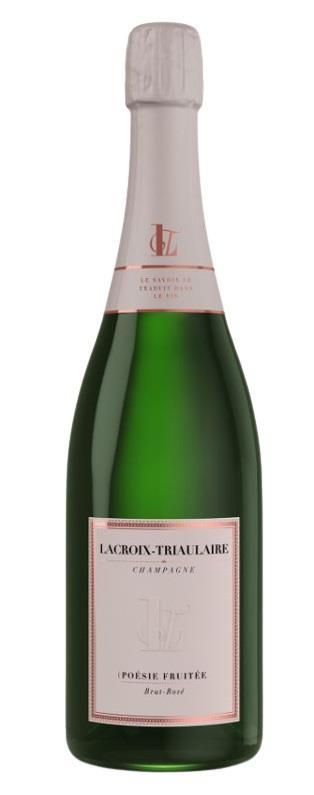 Poésie Fruitée Brut Rosé Champagne von Champagne Lacroix-Triaulaire