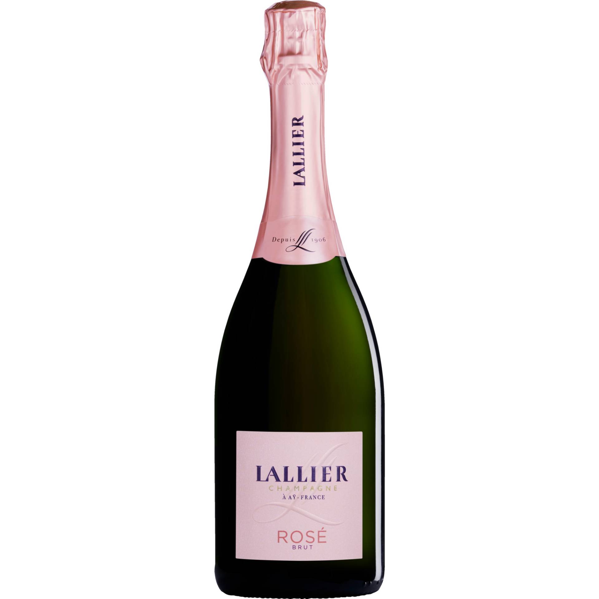 Champagne Lallier Grand Rosé, Brut, Champagne AC, Champagne, Schaumwein von Champagne Lallier, 51160 Ay, France