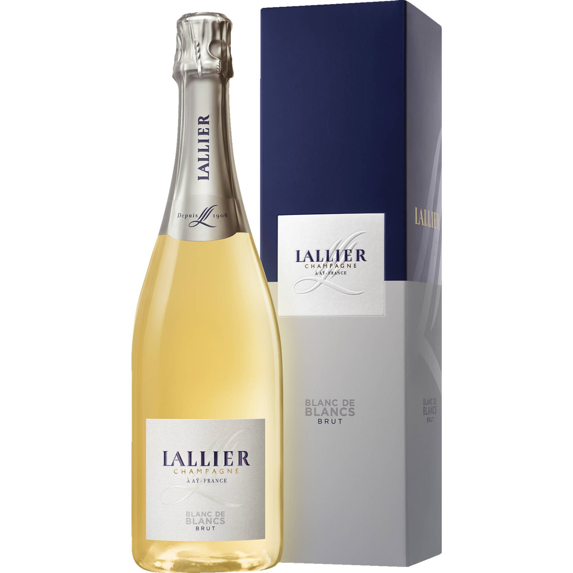 Champagner Lallier Blanc de Blancs, Brut, Champagne AC, Champagne, Schaumwein Champagner Lallier Blanc de Blancs, Brut, Champagne AC, Champagne, Schaumwein von Champagne Lallier, 51160 Ay, France