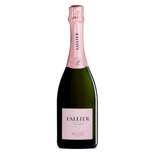 LALLIER Grand Rosé - Champagner Brut - Frischer, eleganter Rosé Champagner aus Chardonnay, trocken - Lallier Expert Line - 1 x 0,75 l von LALLIER