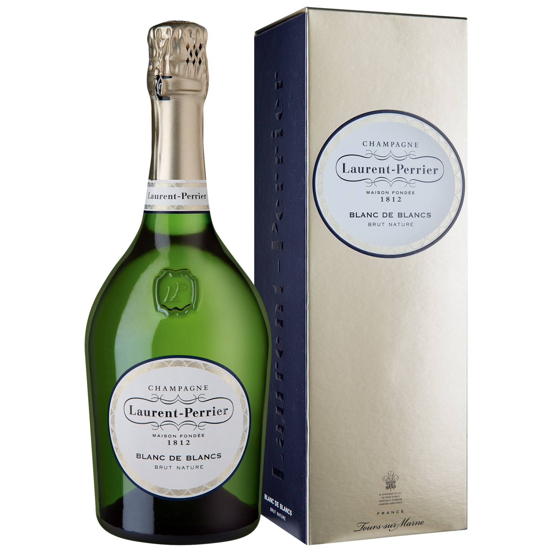 Champagne Laurent-Perrier Blanc de Blancs, Brut Nature, Champagne AC, Geschenketui, Magnum, Champagne, Schaumwein von Champagne Laurent-Perrier, Tours-sur-Marne, France