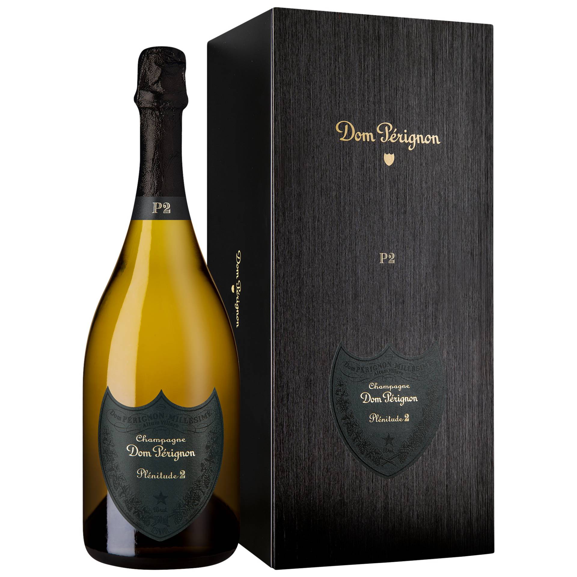 Champagne Dom Pérignon P2, Brut, Champagne AC, Geschenketui, Champagne, 2004, Schaumwein von Champagne Moet & Chandon, Epernay, France