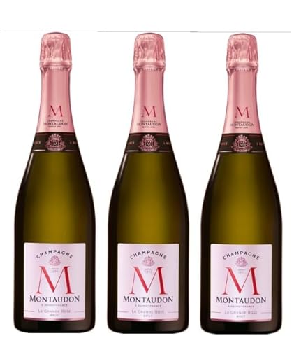 3x 0,75l - Montaudon - La Grande Rosé - brut - Champagne A.O.P. - Frankreich - Rosé-Schaumwein brut 3x 0,75l - Montaudon - La Grande Rosé - brut - Champagne A.O.P. - Frankreich - Rosé-Schaumwein brut von Champagne Montaudon