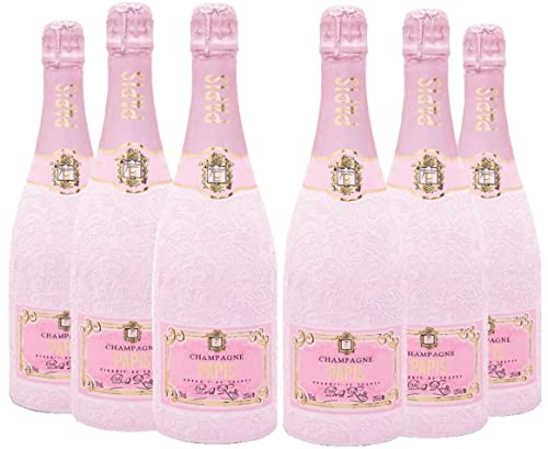 Champagne PAPIS LE ROSE CUVÈE - Kiste mit 6 Flaschen - 750 mL von Champagne PAPIS