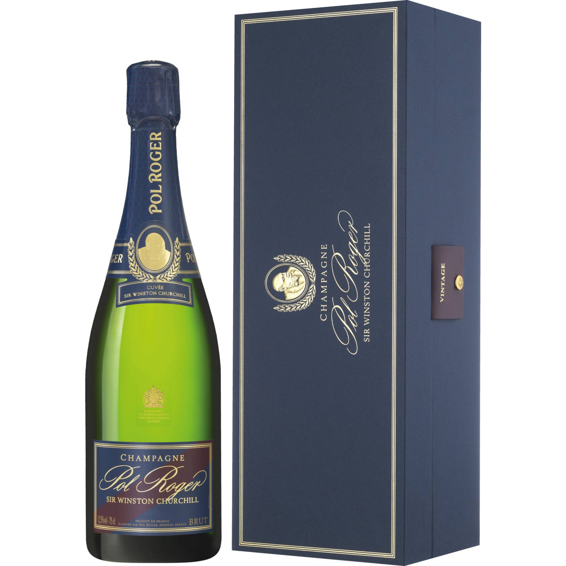 Champagne Cuvée Sir Winston Churchill, Brut, Champagne AC, Geschenketui, Champagne, 2015, Schaumwein Champagne Cuvée Sir Winston Churchill, Brut, Champagne AC, Geschenketui, Champagne, 2015, Schaumwein von Champagne Pol Roger, 51206 Epernay, France