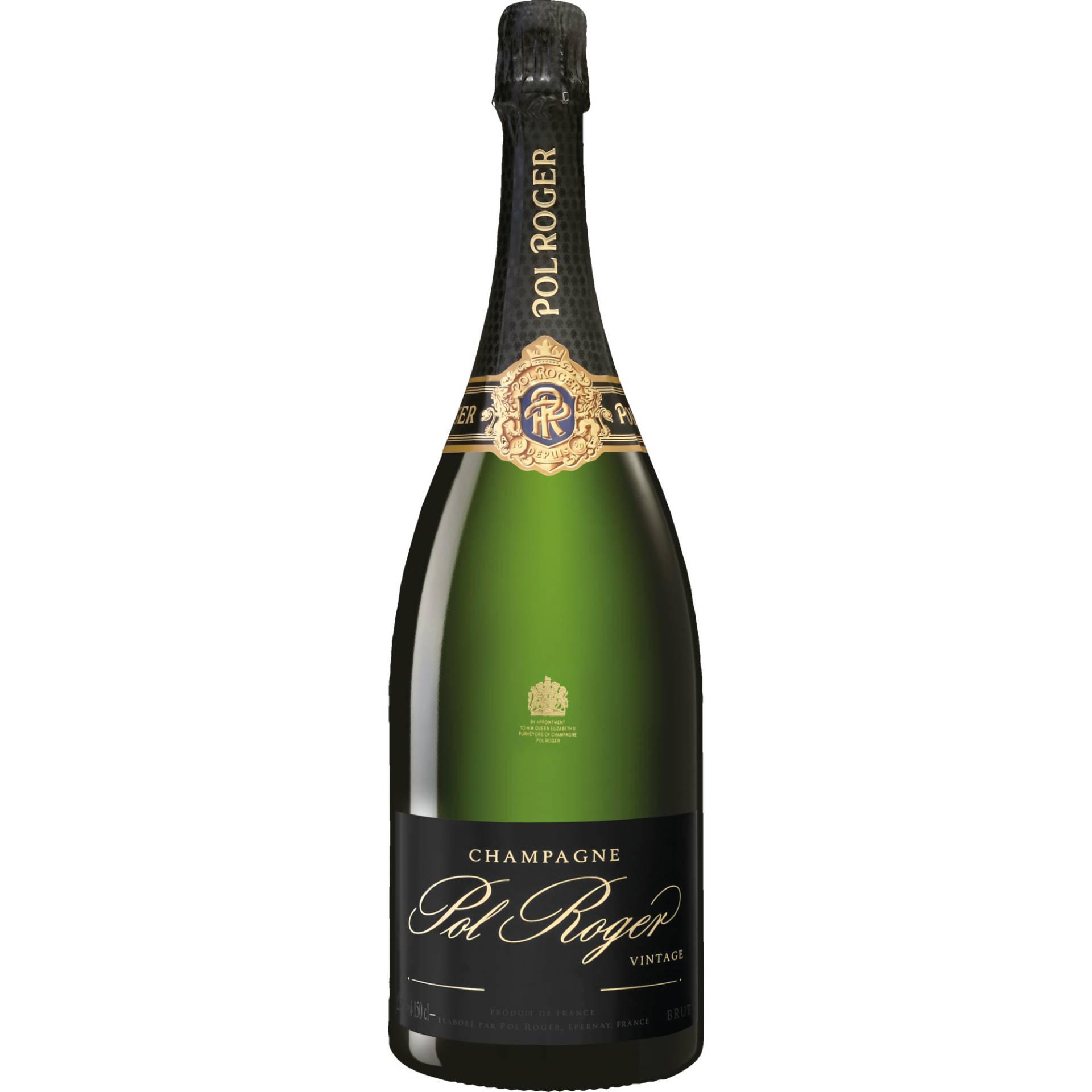 Champagne Pol Roger, Brut, Champagne AC, Magnum, Geschenketui, Champagne, 2016, Schaumwein von Champagne Pol Roger, 51206 Epernay, France