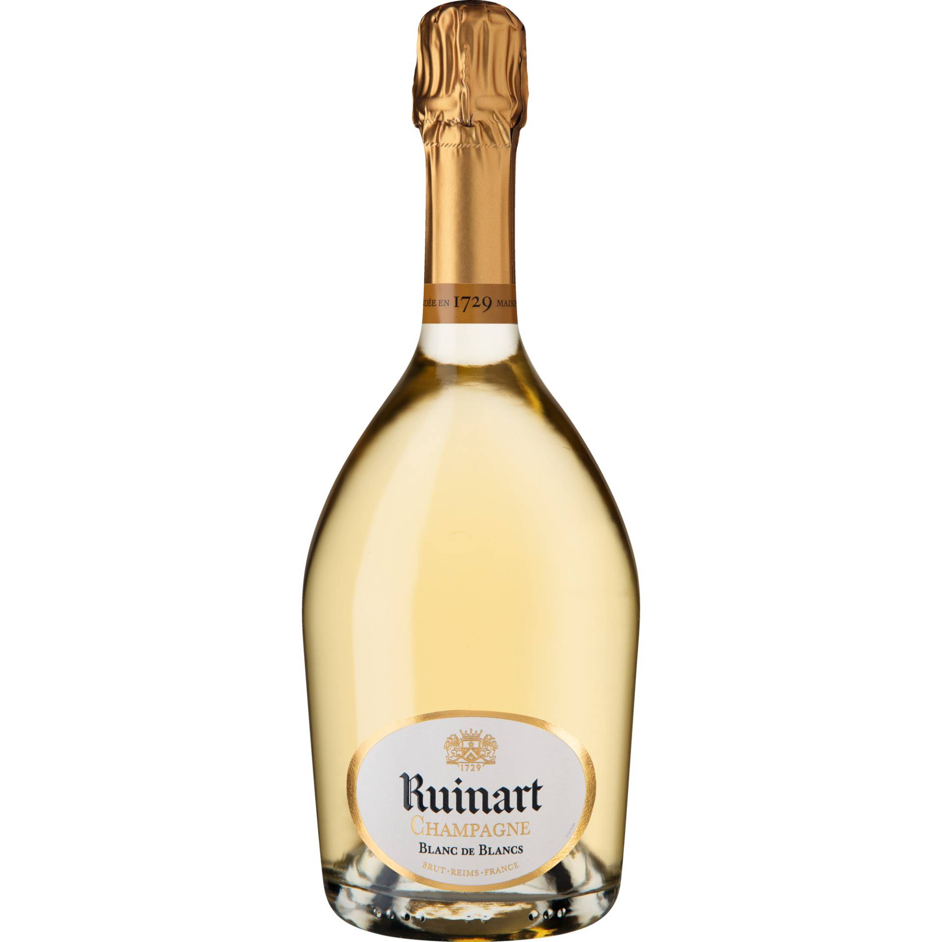 Champagne Ruinart Blanc de Blancs, Brut, Champagne AC, Champagne, Schaumwein Champagne Ruinart Blanc de Blancs, Brut, Champagne AC, Champagne, Schaumwein von Champagne Ruinart à Reims - France