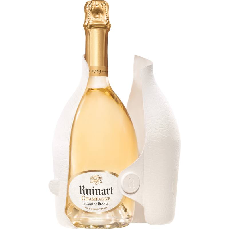 Champagne Ruinart Blanc de Blancs, Brut, Champagne AC, Second Skin, Champagne, Schaumwein von Champagne Ruinart  à Reims - France