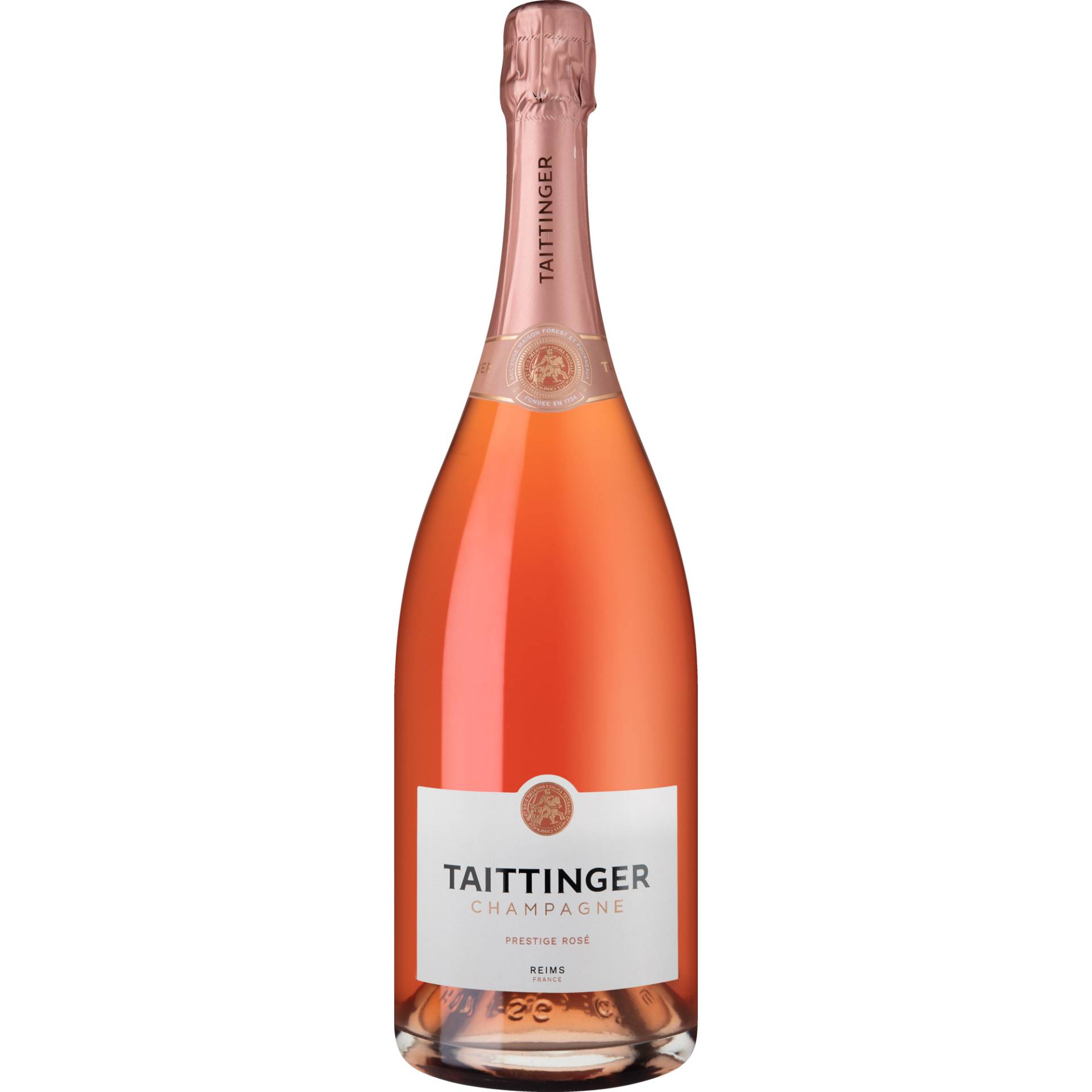 Champagne Taittinger Prestige Rosé, Brut, Champagne AC, Magnum, Champagne, Schaumwein Champagne Taittinger Prestige Rosé, Brut, Champagne AC, Magnum, Champagne, Schaumwein von Champagne Taittinger, 51100 Reims, France