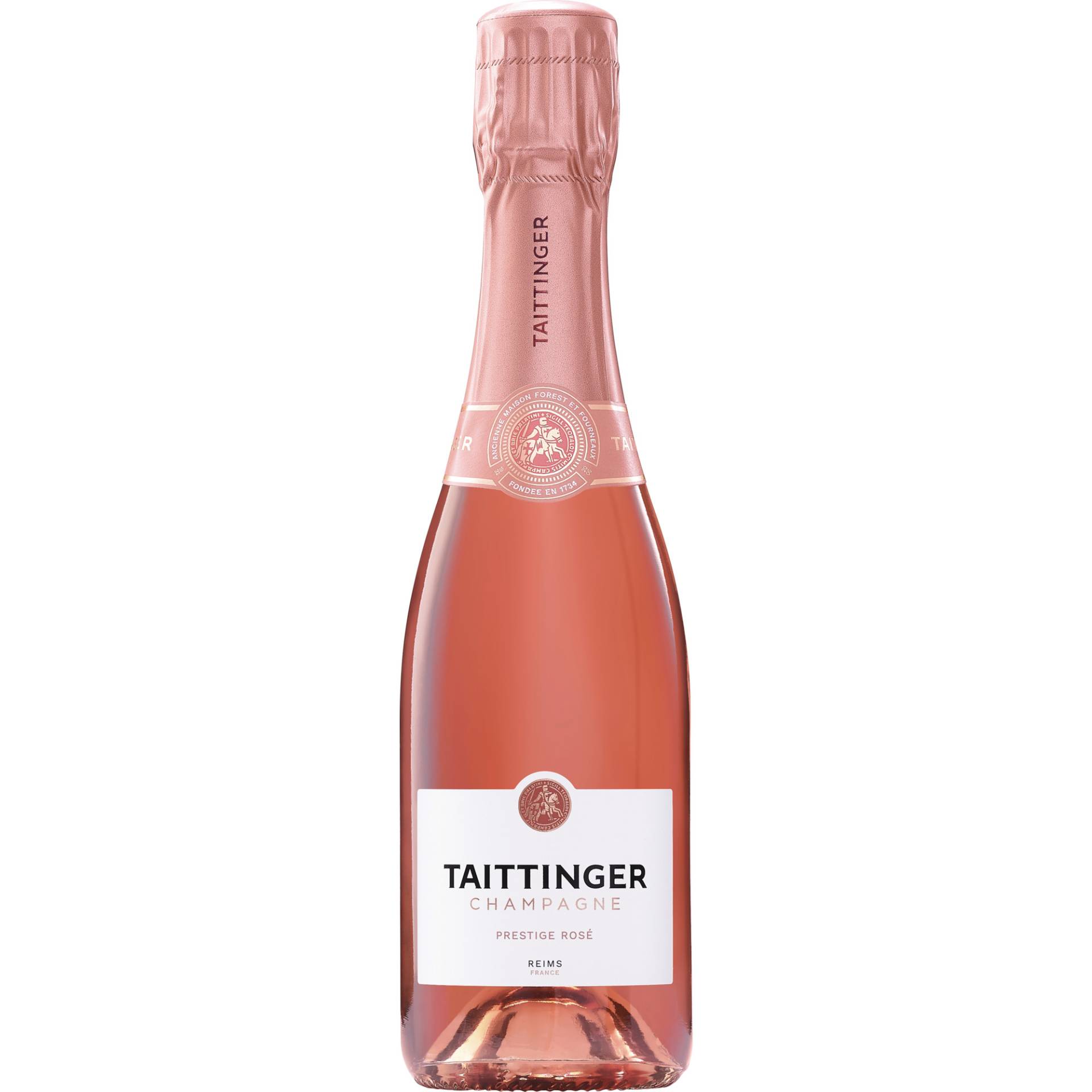 Champagne Taittinger Prestige Rosé, Brut, Champagne AC, 0,375l, Champagne, Schaumwein von "Champagne Taittinger",551100,Reims,Frankreich