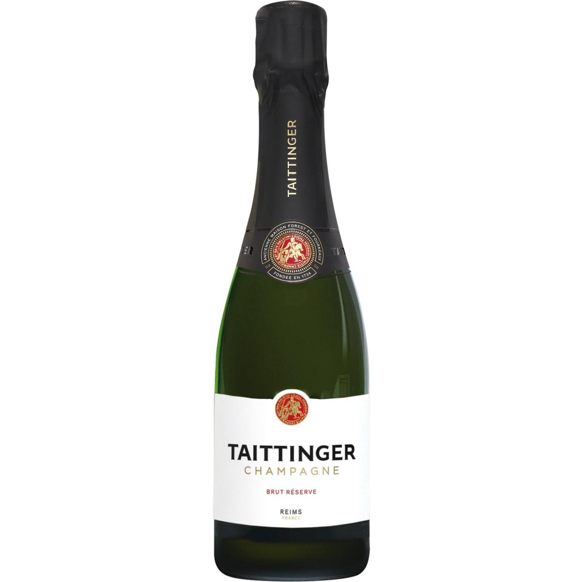 Champagne Taittinger Réserve, Brut, Champagne AC, 0,375 L, Champagne, Schaumwein von "Champagne Taittinger",551100,Reims,Frankreich