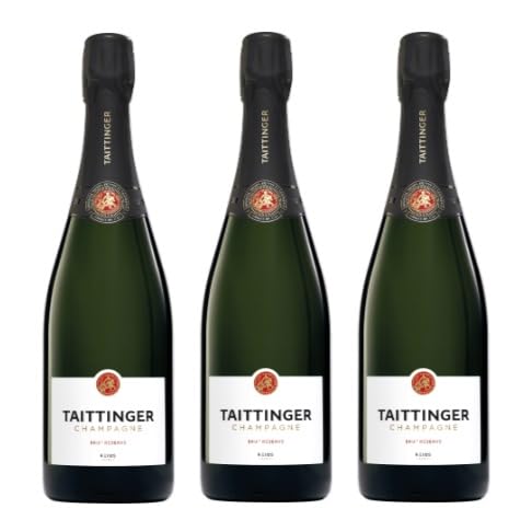 3x 0,75l - Taittinger - Brut Réserve - Champagne A.O.P. - Frankreich - Schaumwein brut 3x 0,75l - Taittinger - Brut Réserve - Champagne A.O.P. - Frankreich - Schaumwein brut von Champagne Taittinger