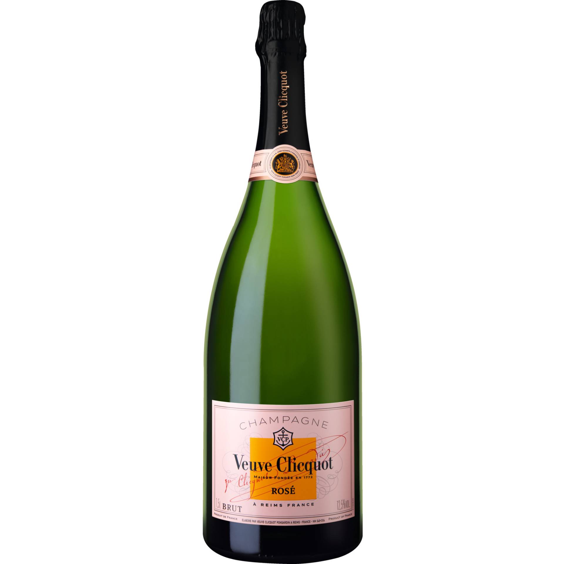 Champagne Veuve Clicquot Ponsardin Rosé, Brut, Champagne AC, Magnum, Champagne, Schaumwein von Champagne Veuve Clicquot, Reims, France