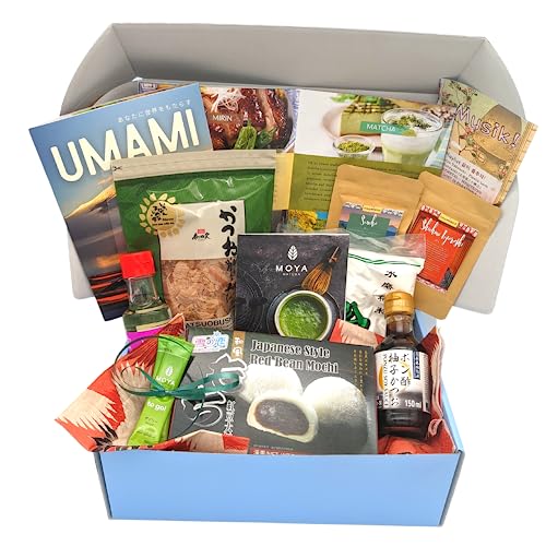 [ Chamsbox ] Japanbox I Geschenkbox Japan I Japan Kochbox I Gourmet Box I Japanische Lebensmittel I Geschenkkorb Japan von Chamsbox