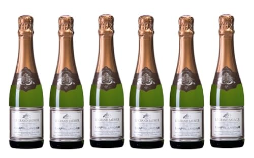 6x 0,375l - 2020er - Chapin & Landais - Le Grand Saumur - brut - halbe - Saumur A.O.P. - Loire - Frankreich - Schaumwein brut von Chapin & Landais