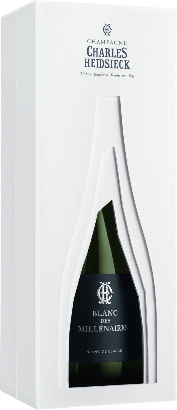 Charles Heidsieck Champagner »Blanc des Millénaires« in Geschenkverpackung