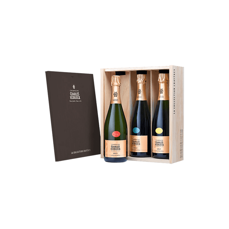 Charles Heidsieck : Trio "Mis En Caves" Brut Collection Crayères Charles Heidsieck : Trio "Mis En Caves" Brut Collection Crayères von Charles Heidsieck