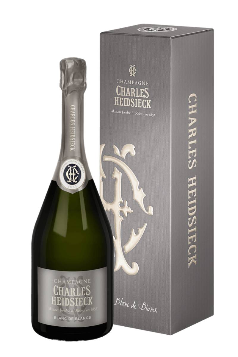 Charles Heidsieck Champagner Blanc de Blancs in Geschenkverpackung von Charles Heidsieck