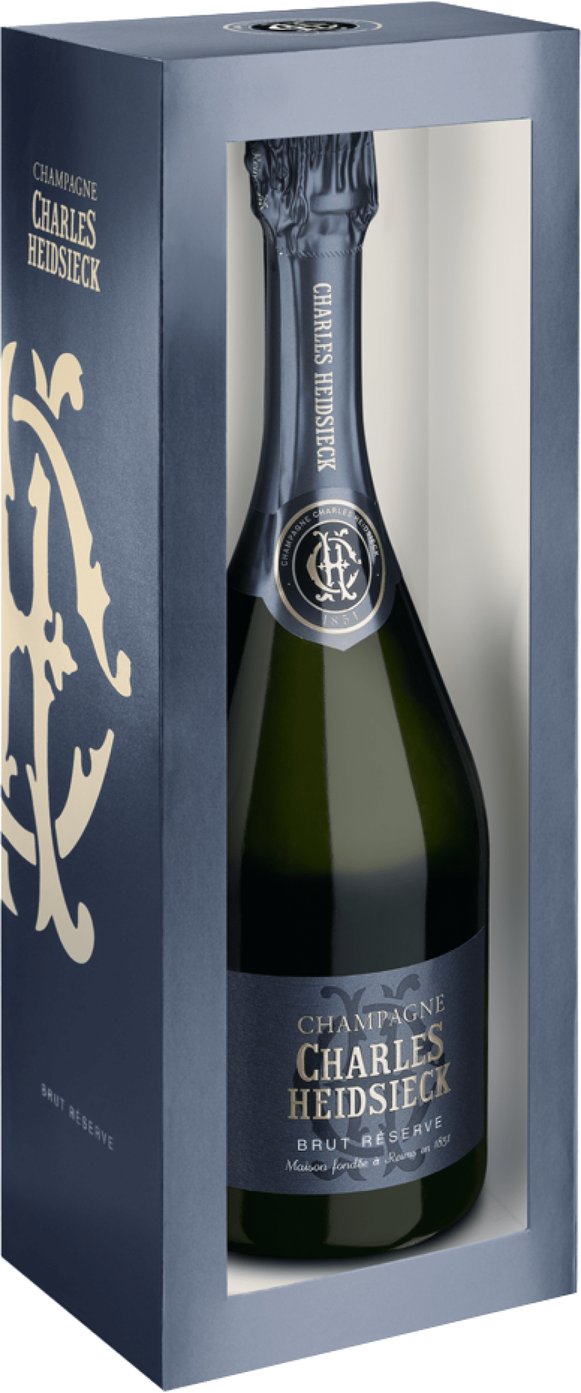 Charles Heidsieck Champagner Brut Réserve - 1,5l Magnumflasche in Geschenkverpackung