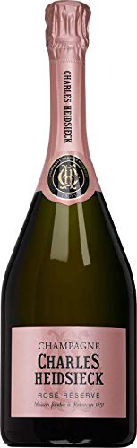 Charles Heidsieck Rosé Réserve Champagne Champagner veganer Schaumwein Frankreich (12 Flaschen) von Charles Heidsieck